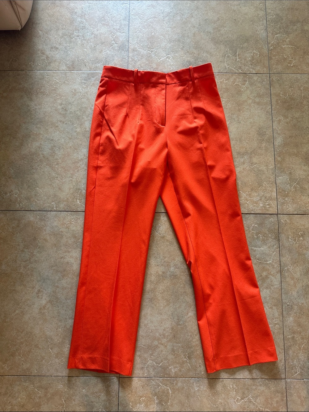 Zara Orange Tailored Men's Dress Pants